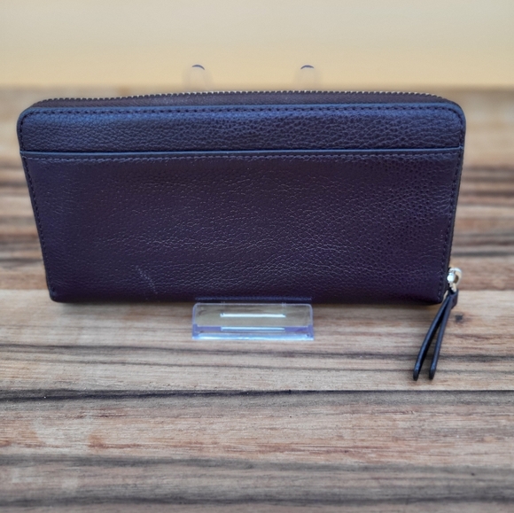Kate Spade Burgundy Wallet (No.2), Like New - Picture 2 of 4
